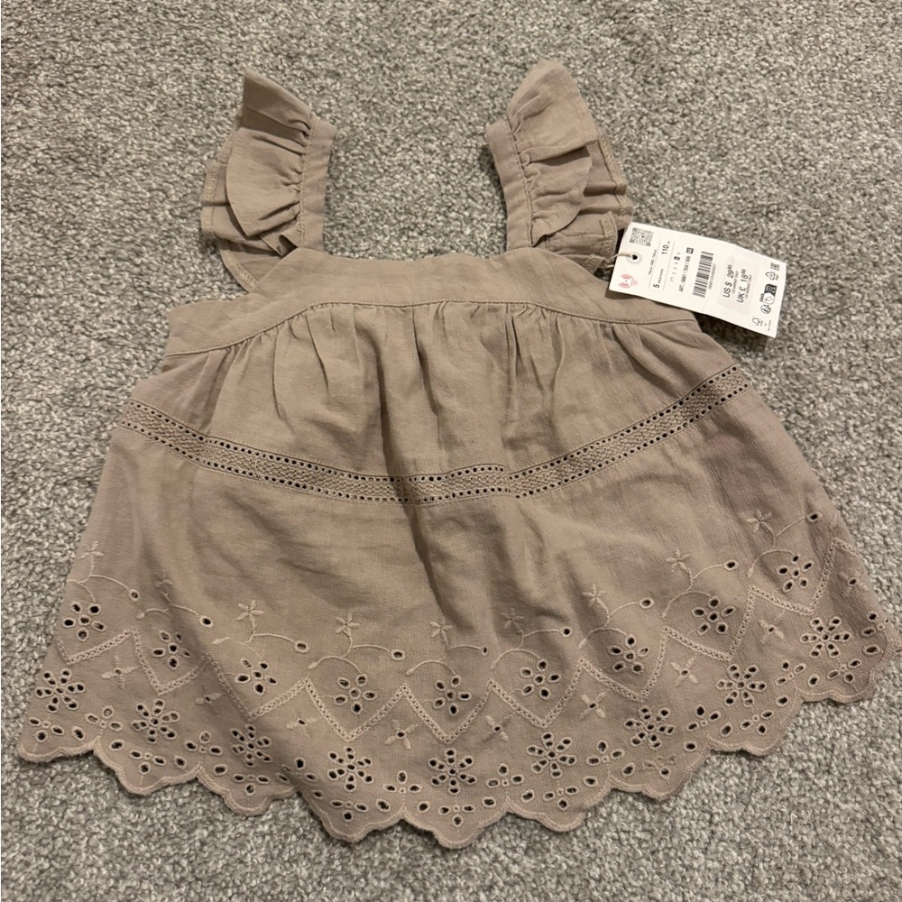 New Zara girls top